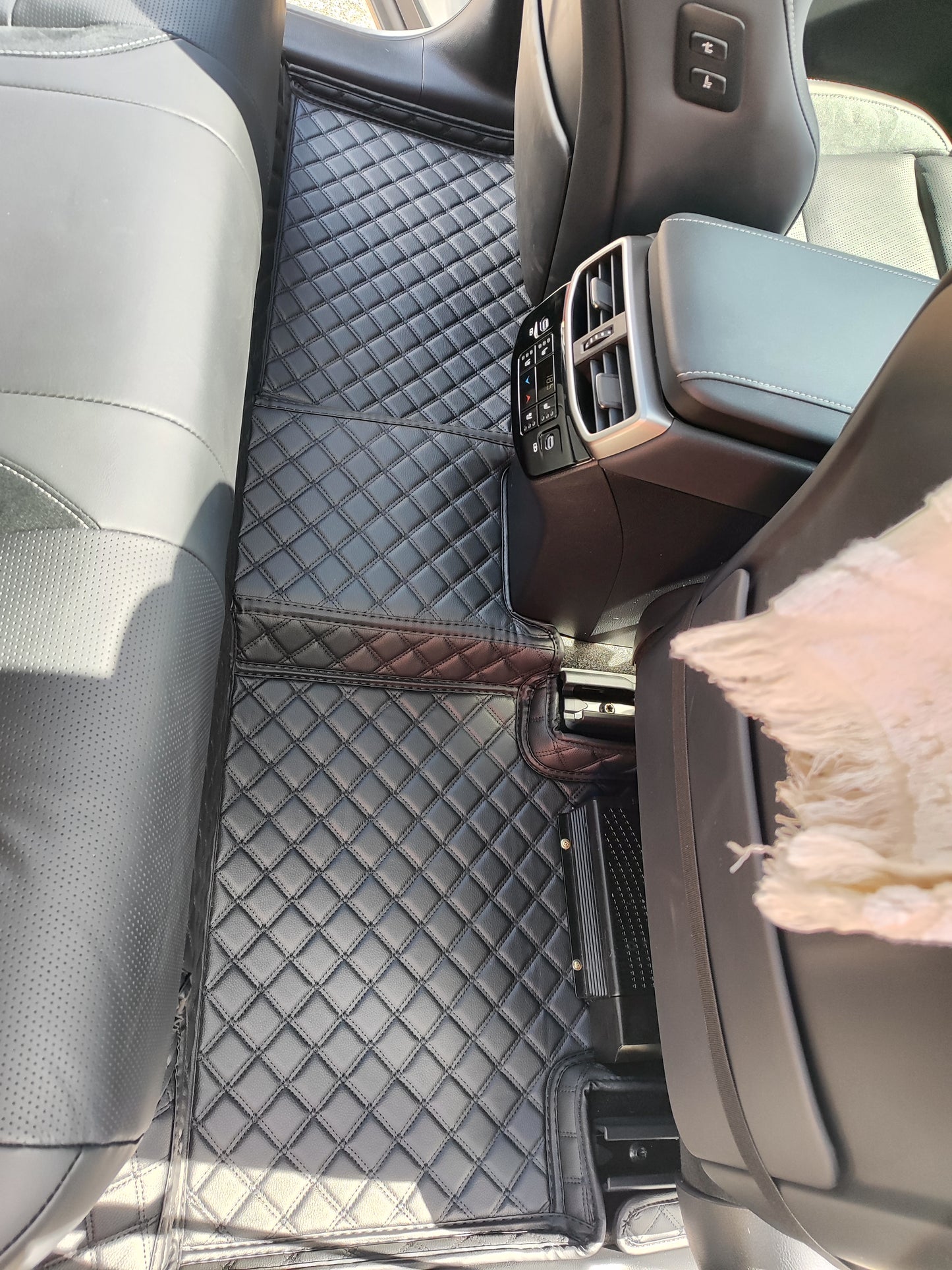 PU leather 3D floor mats for Audi