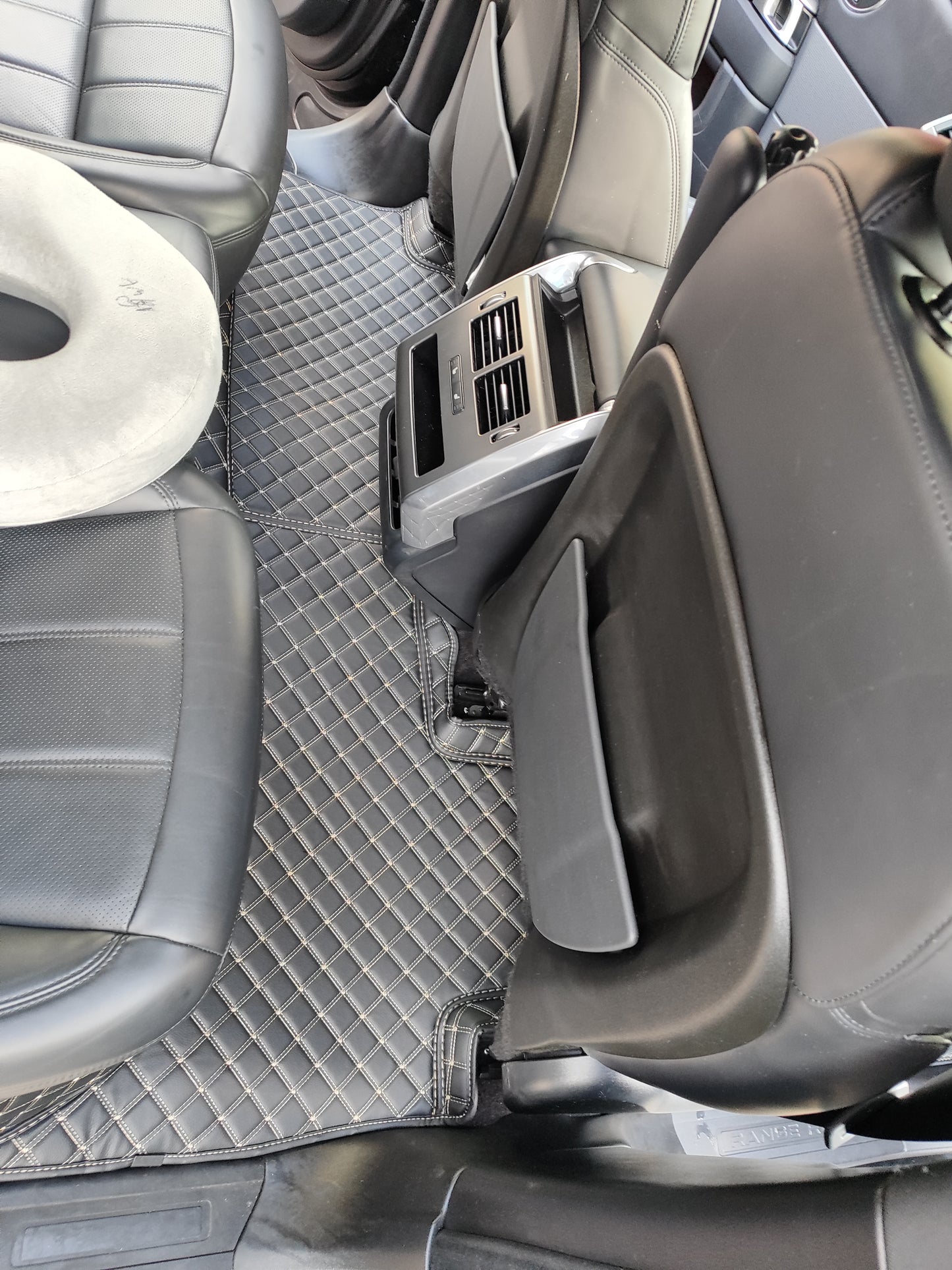 PU leather 3D floor mats for Audi