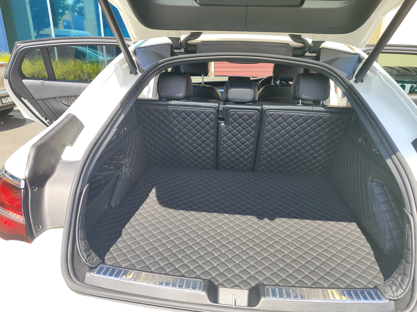 PU leather 3D boot liners for Mercedes Benz