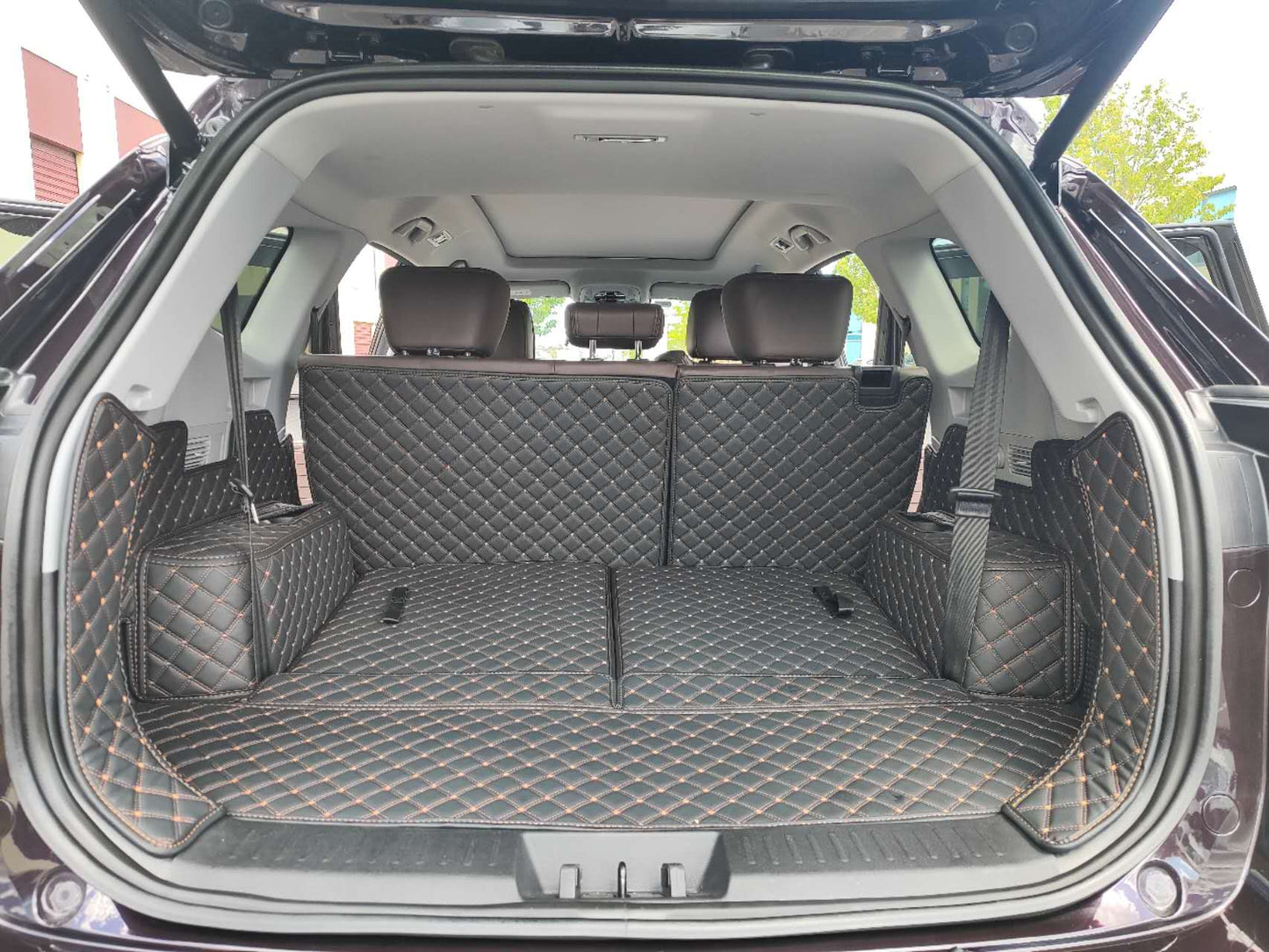 PU leather 3D boot liners for Chery