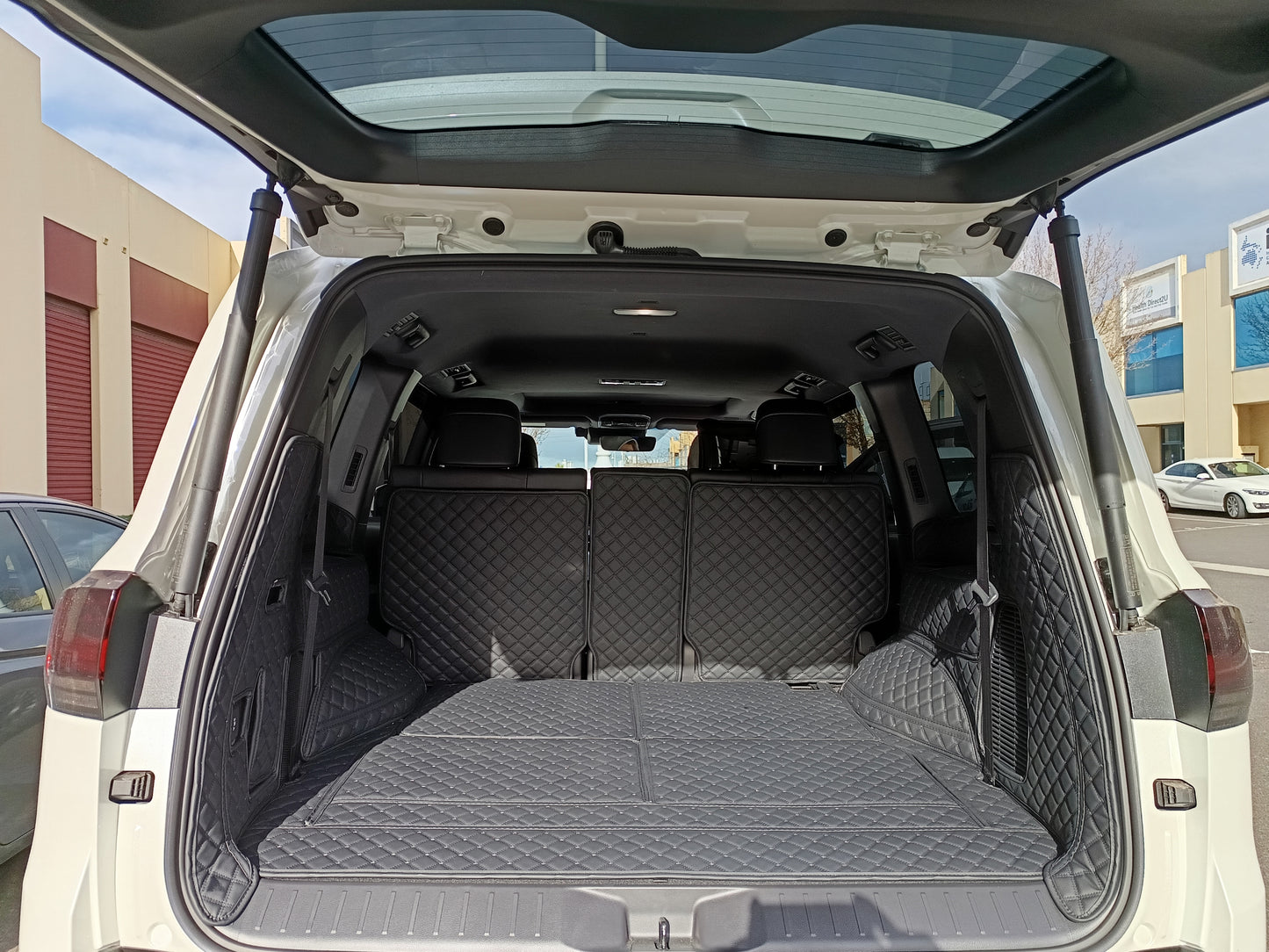 PU leather 3D boot liners for Toyota