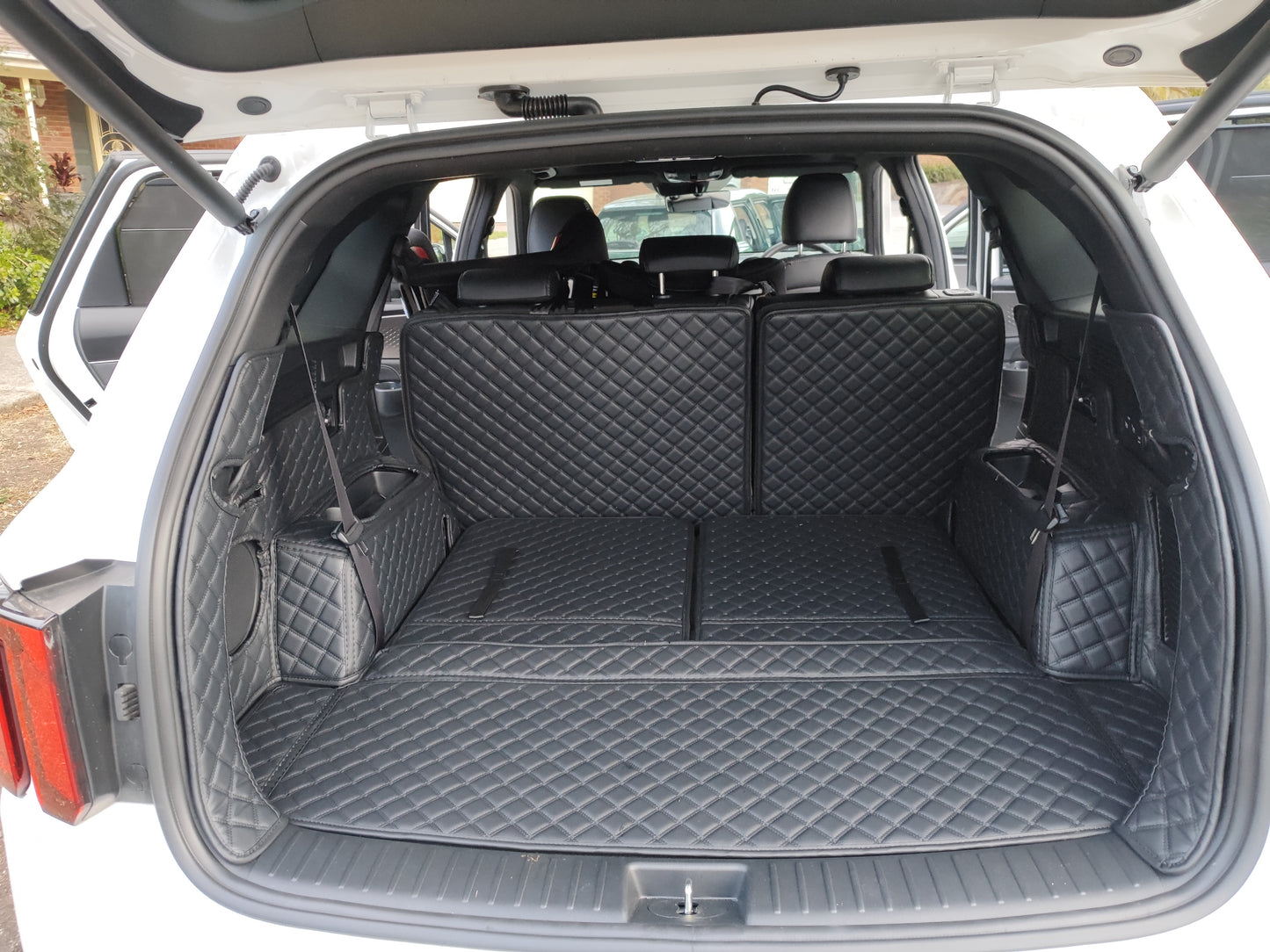PU leather 3D boot liners for Kia