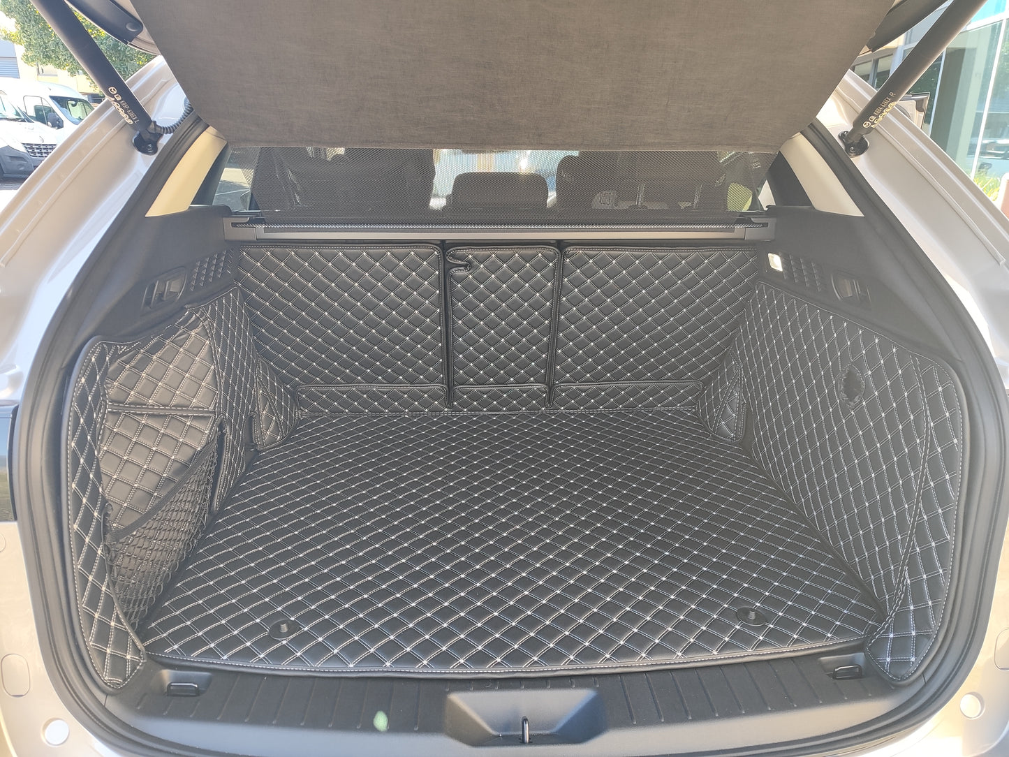 PU leather 3D boot liners for Mazda