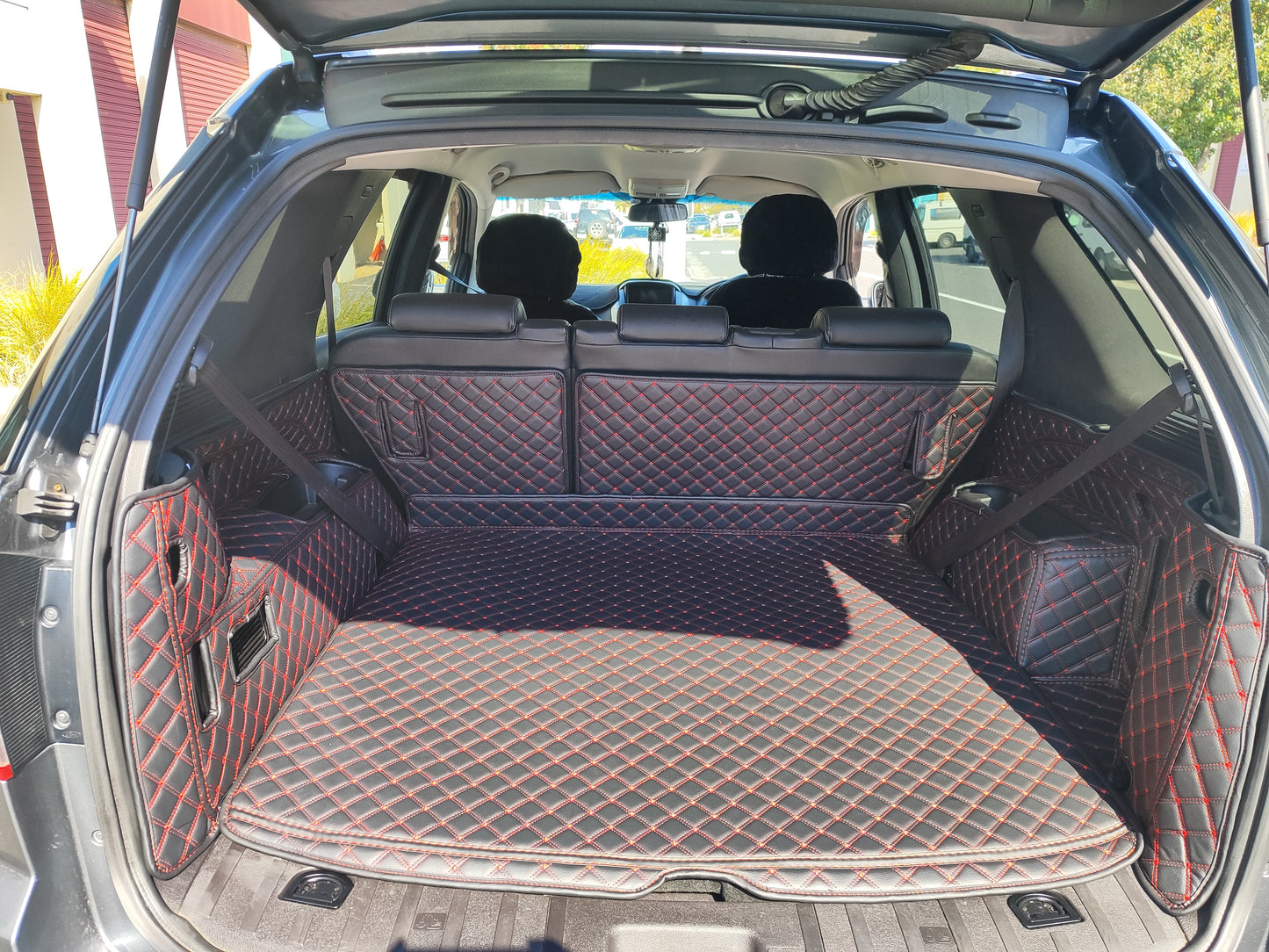 PU leather 3D boot liners for Ford