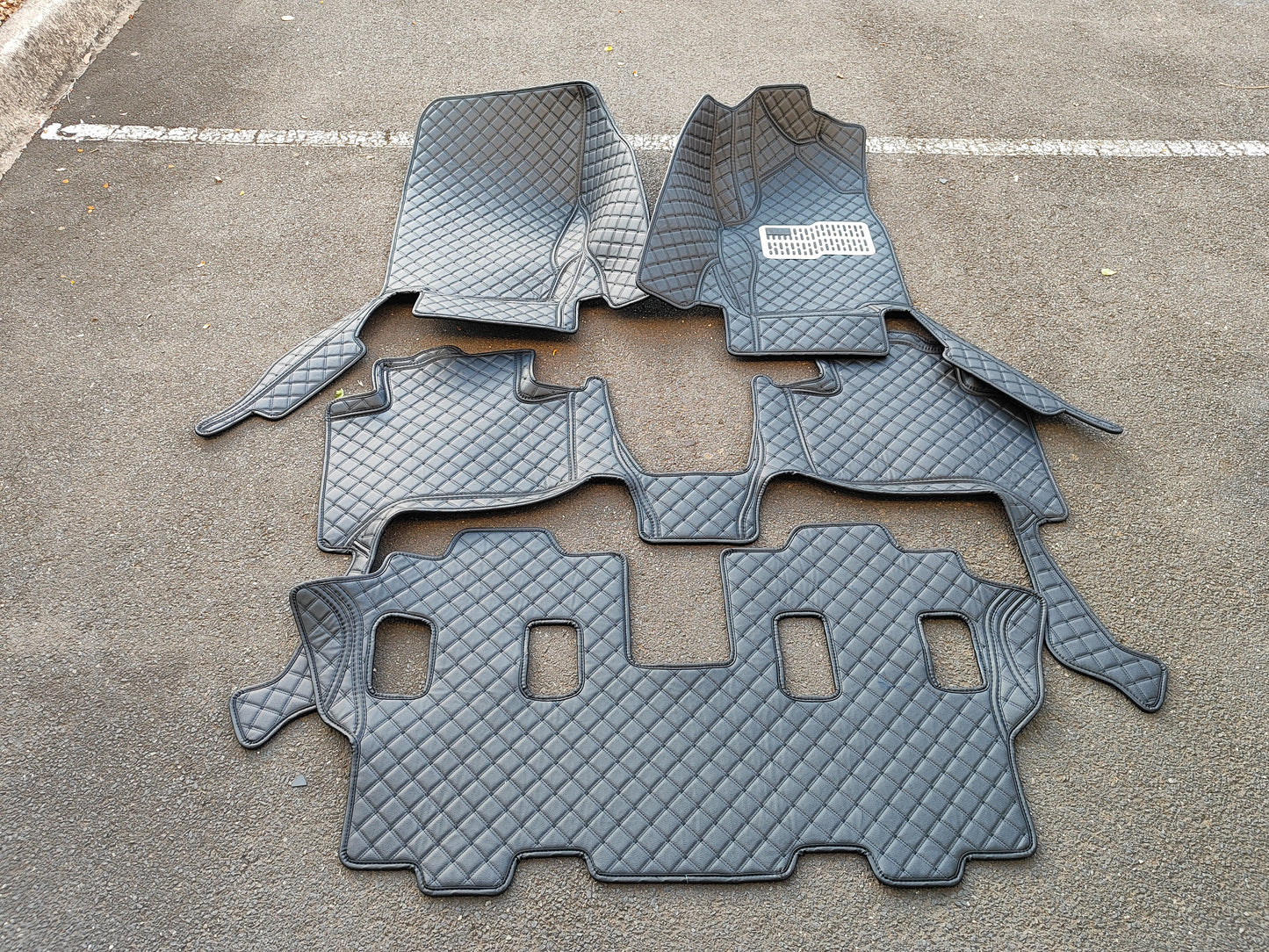 Custom-made floor mats for Land cruiser Prado J250