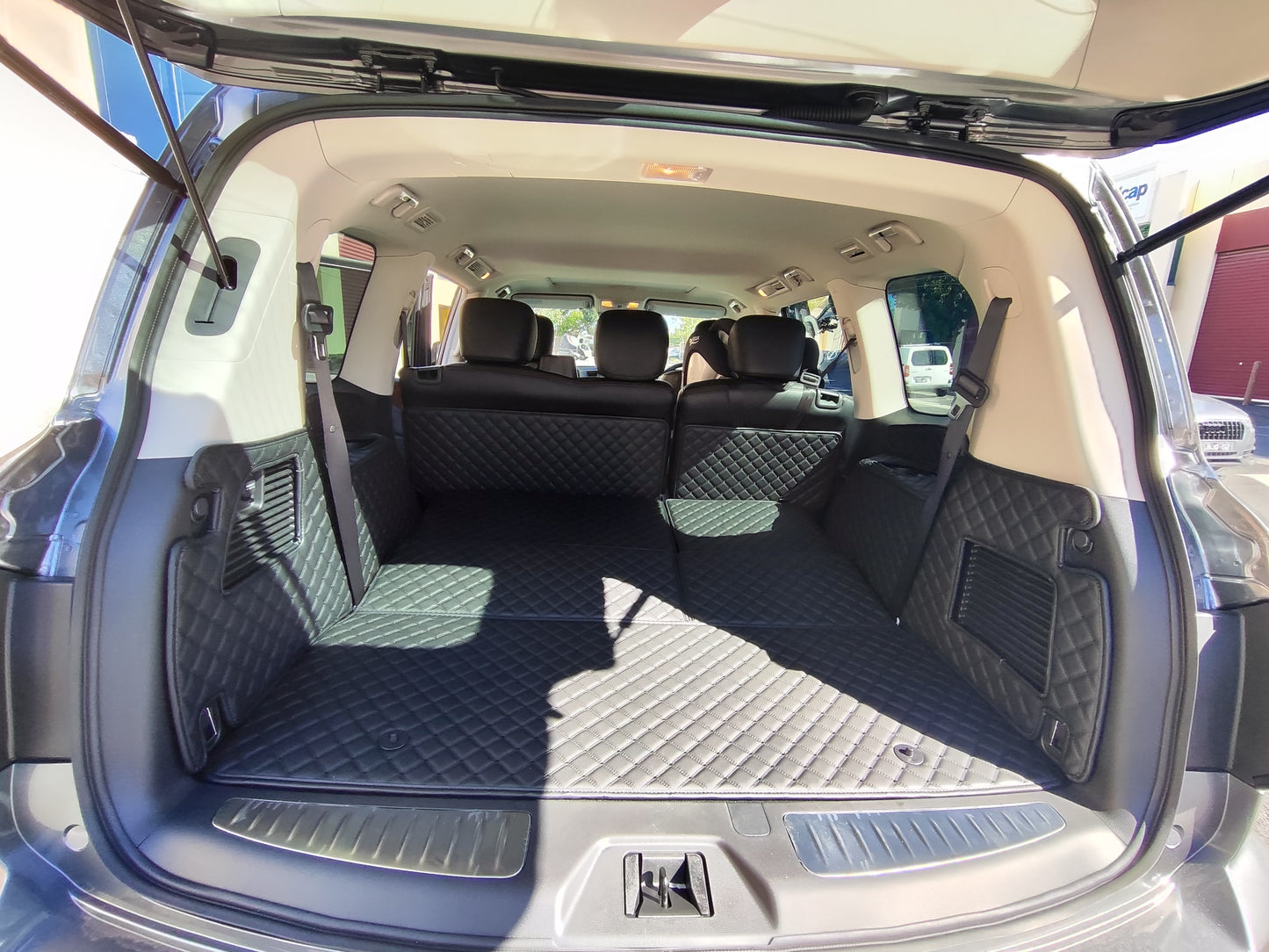 PU leather 3D boot liners for Nissan