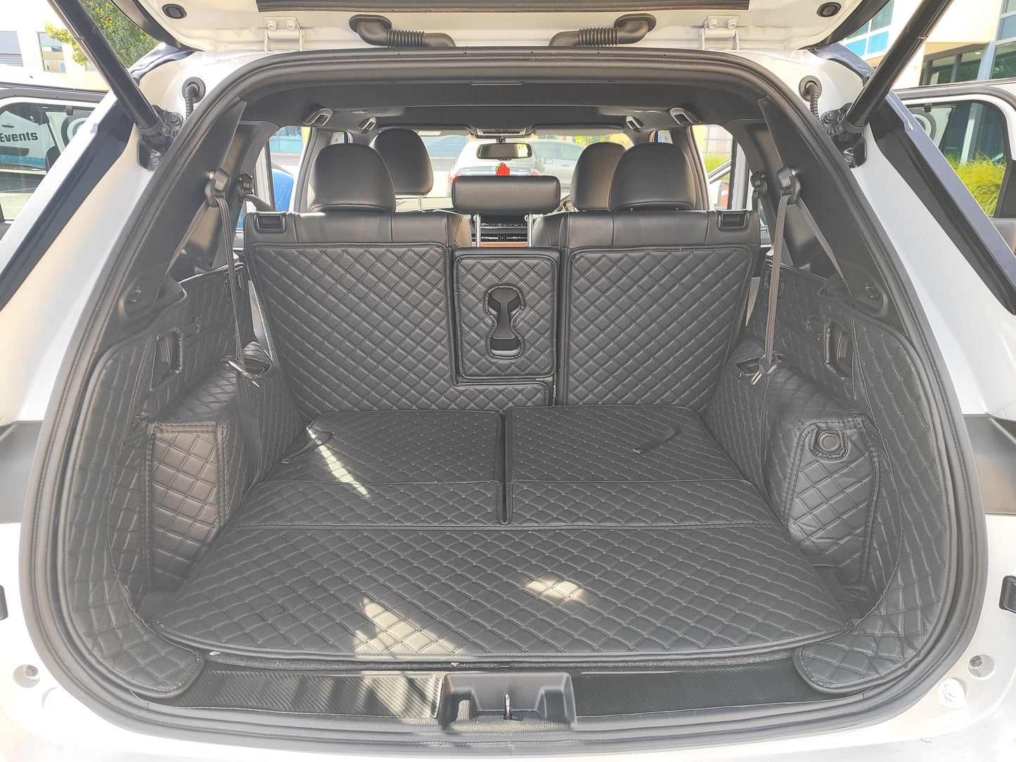 PU leather 3D boot liners for Mitsubishi