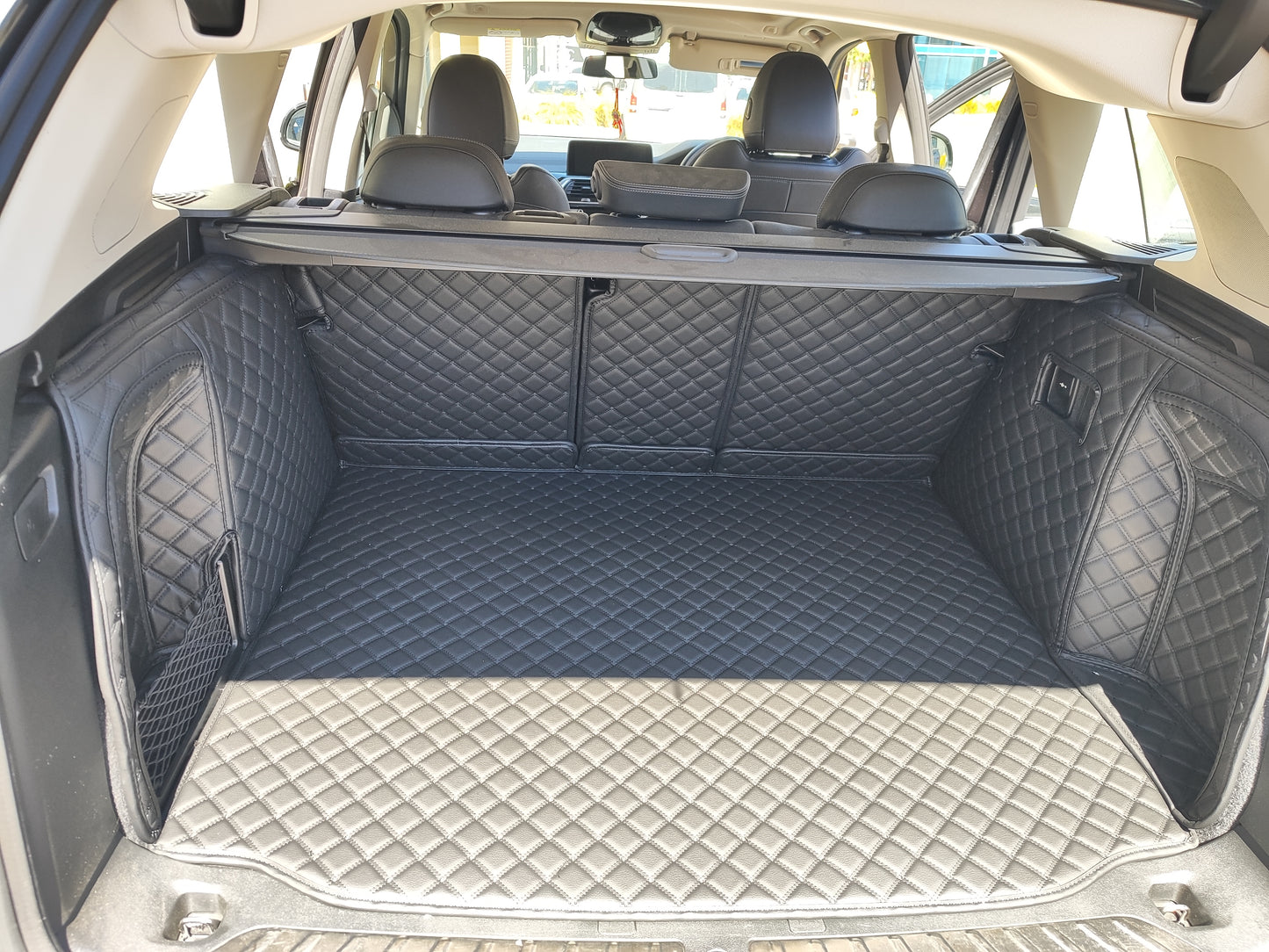 PU leather 3D boot liners for BMW