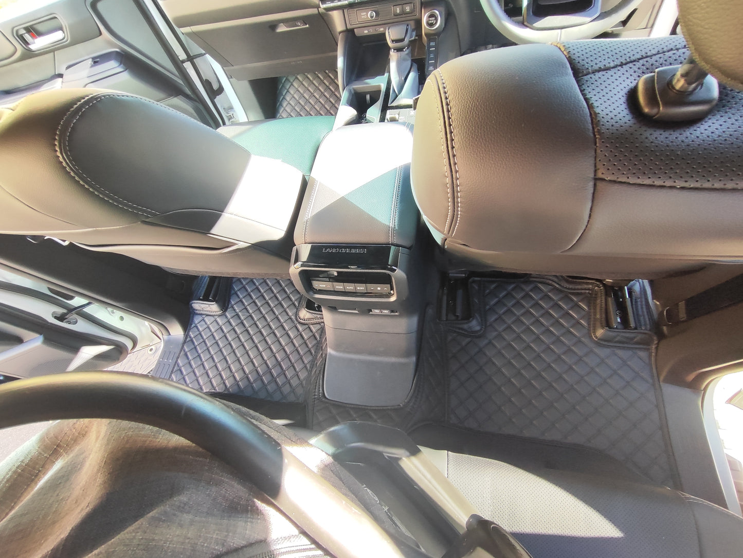 Custom-made floor mats for Land cruiser Prado J250