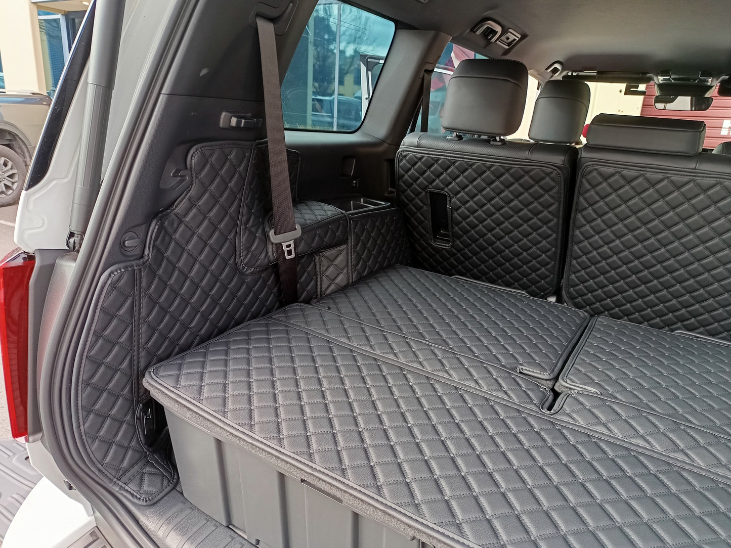 Custom-made boot liner for Land cruiser Prado J250 7 seater
