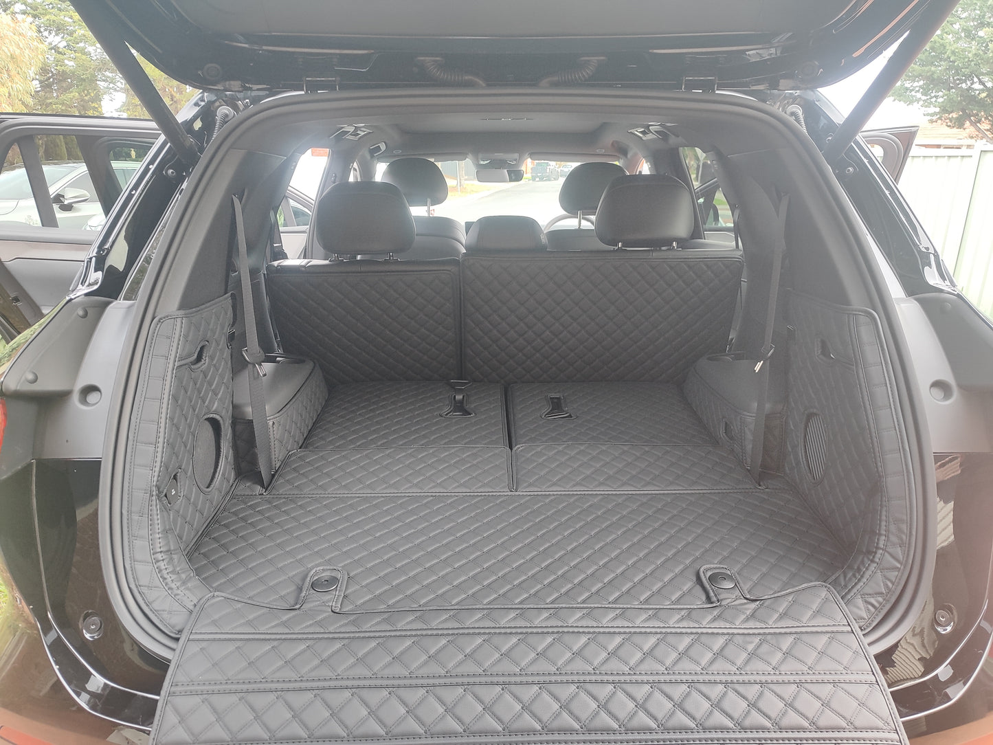 PU leather 3D boot liners for BYD