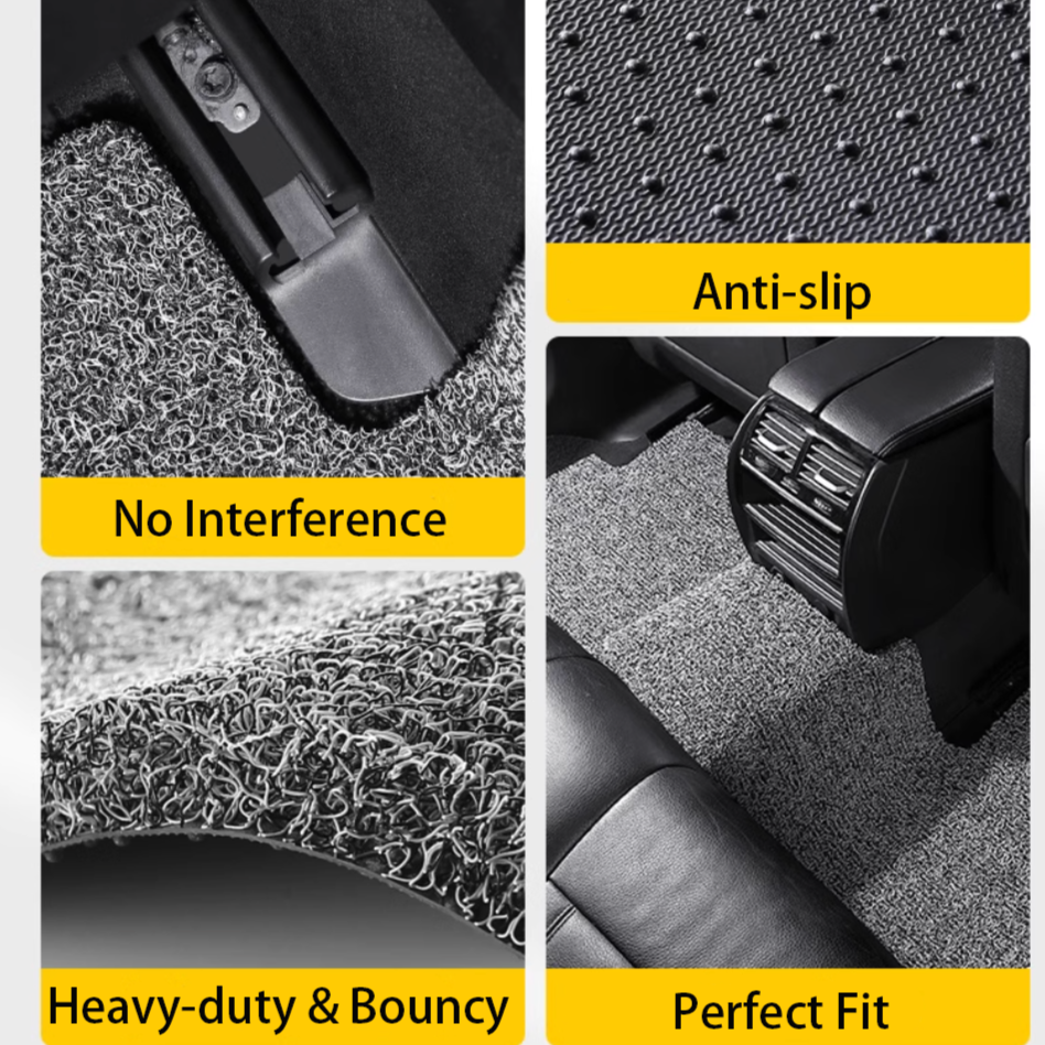 PVC coil premium floor mats universal