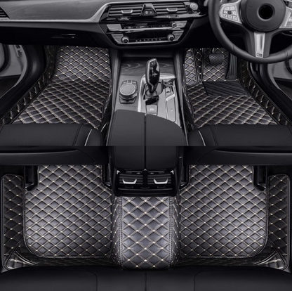 PU leather 3D floor mats for GWM