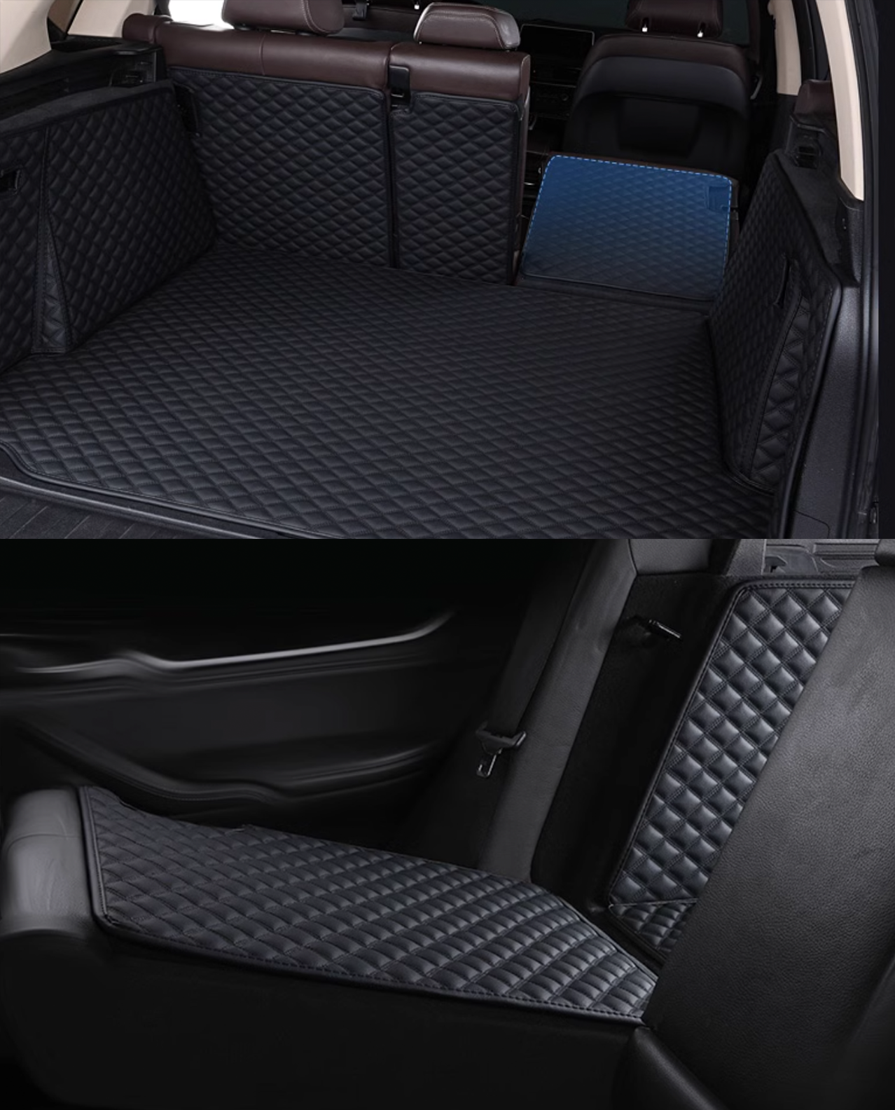 PU leather 3D boot liners for Land Rover