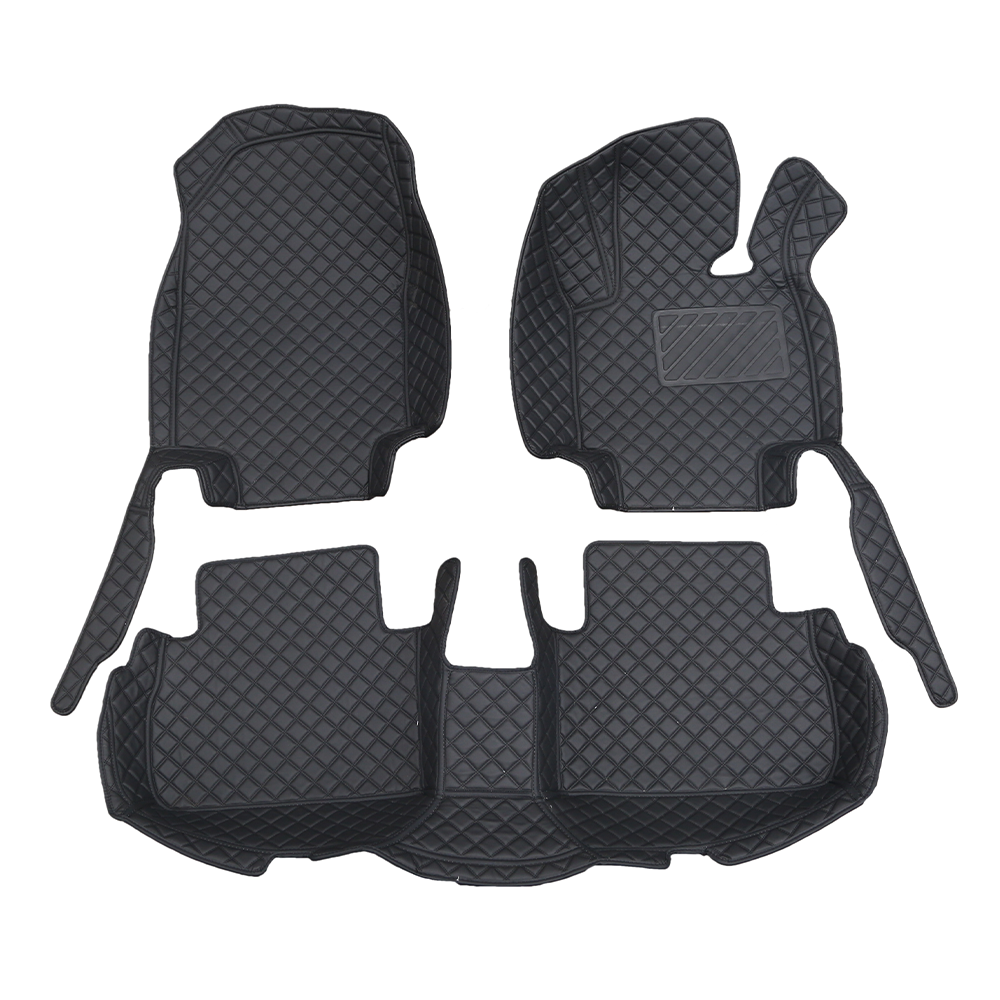 PU leather 3D floor mats for Jeep