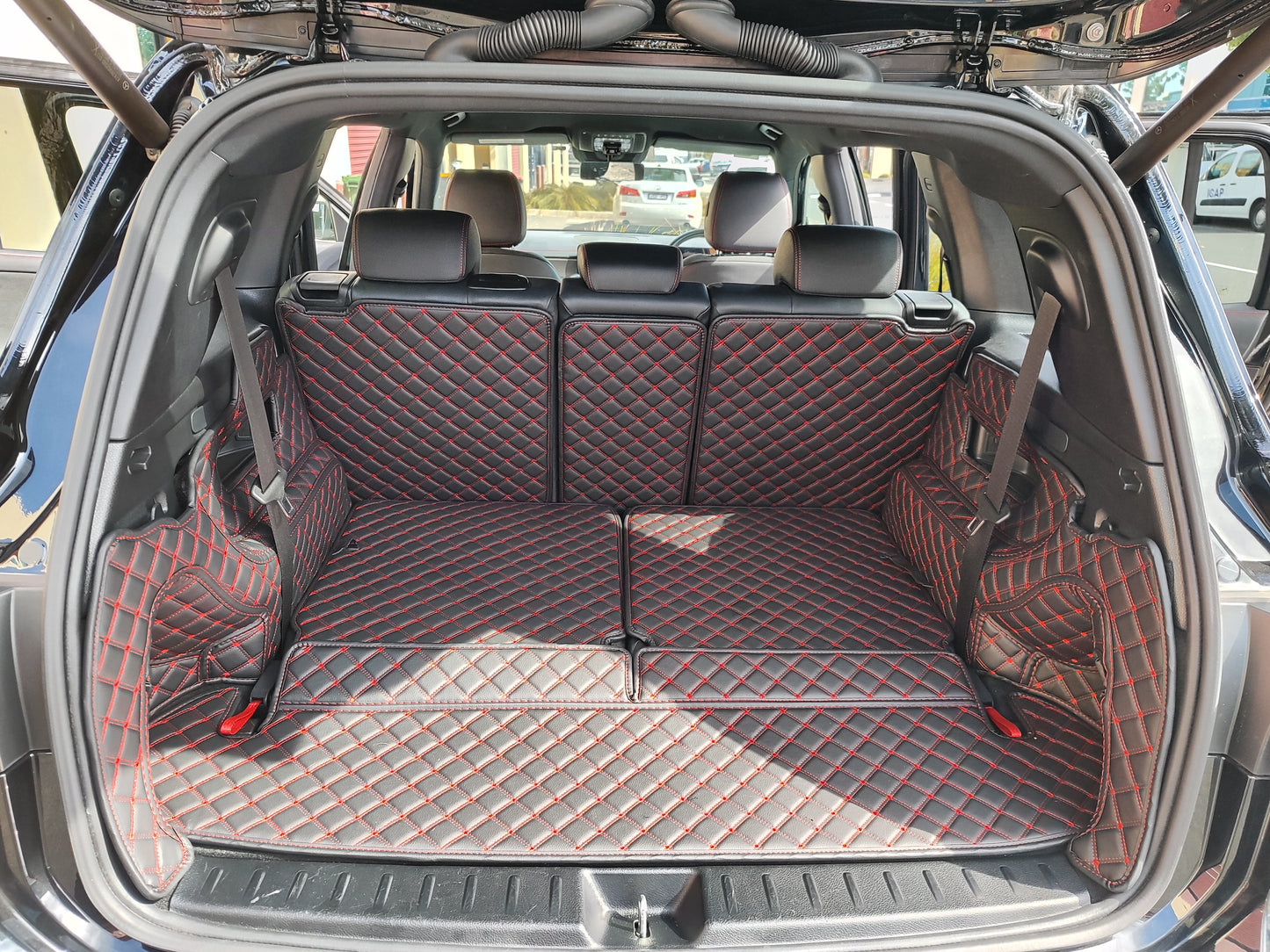 PU leather 3D boot liners for Cupra