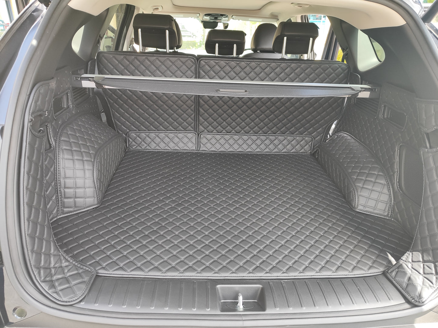 PU leather 3D boot liners for Cupra