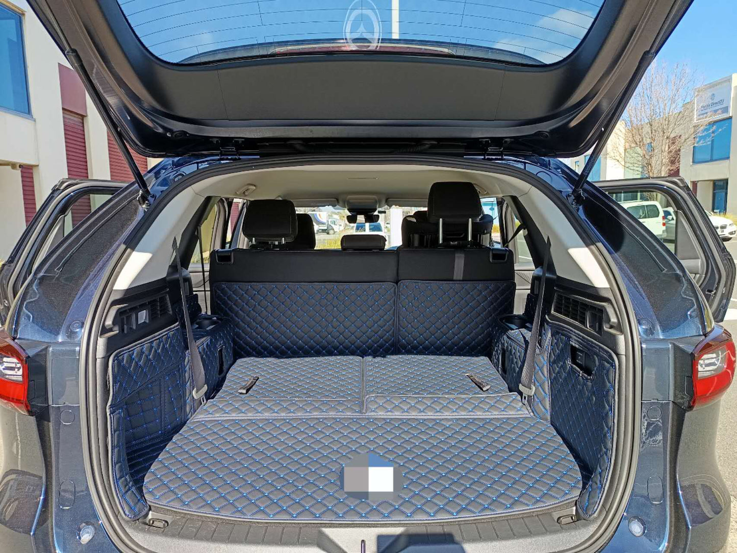 PU leather 3D boot liners for Mazda