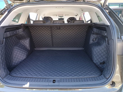 PU leather 3D boot liners for Skoda