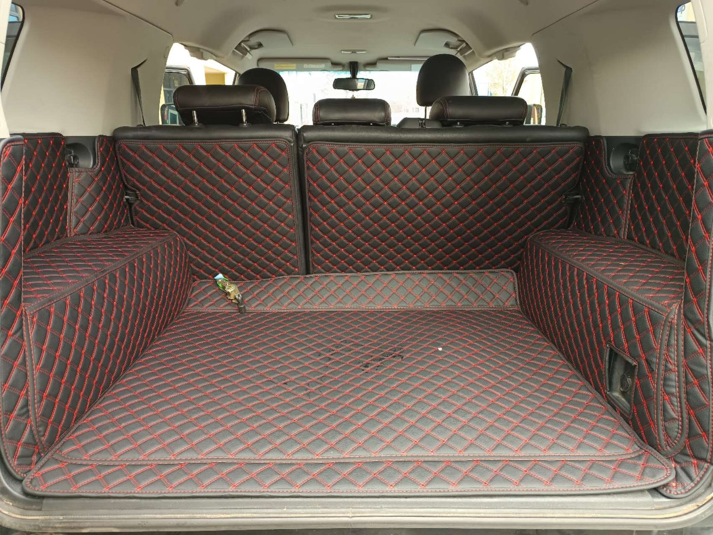 PU leather 3D boot liners for Toyota