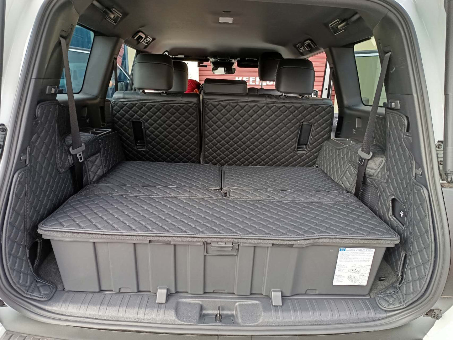 PU leather 3D boot liners for Toyota