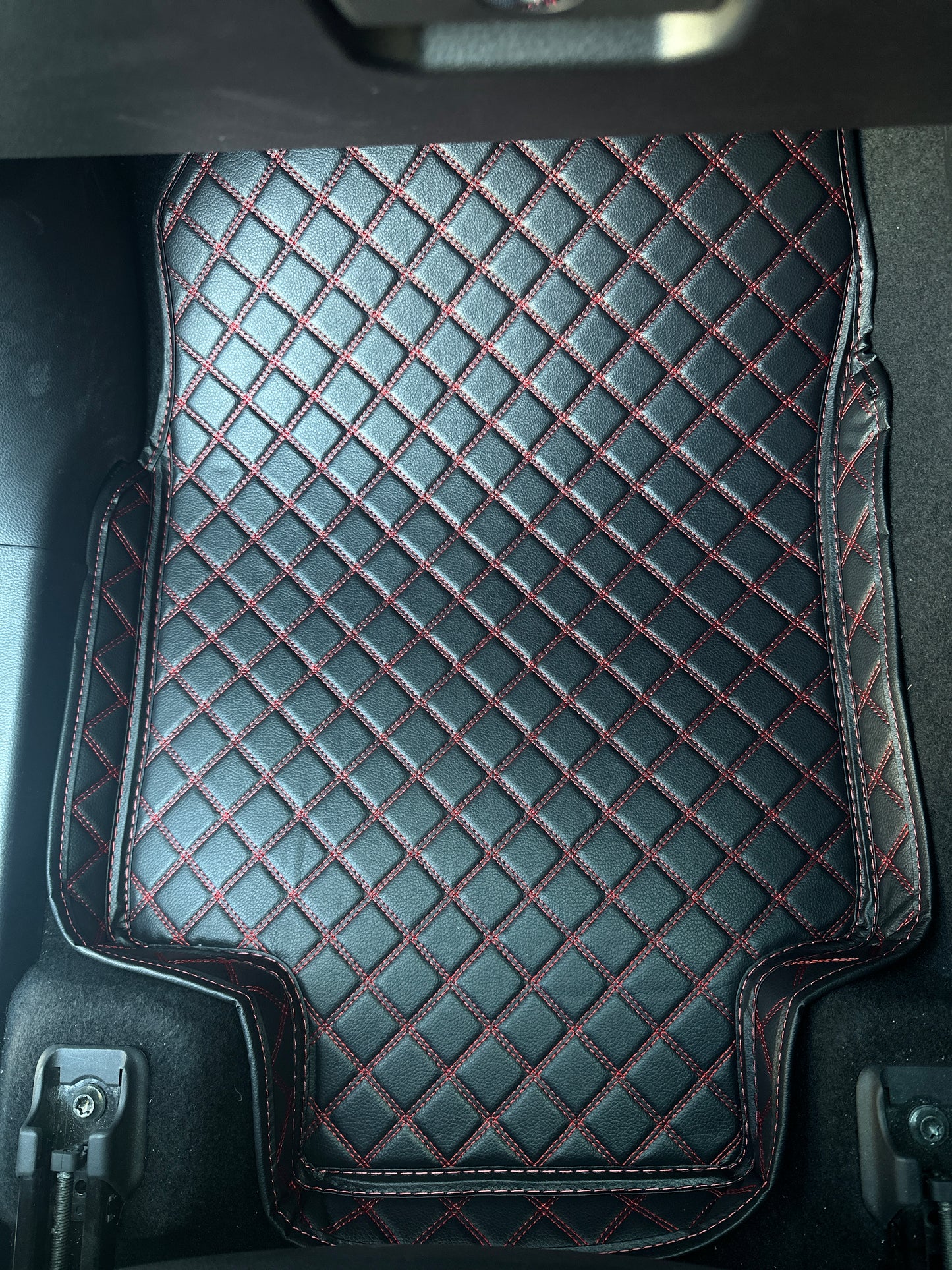 PU leather floor mats for Fiat