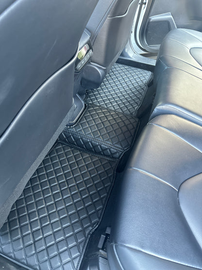 PU leather floor mats for Holden