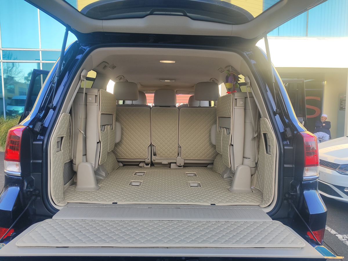PU leather 3D boot liners for Toyota