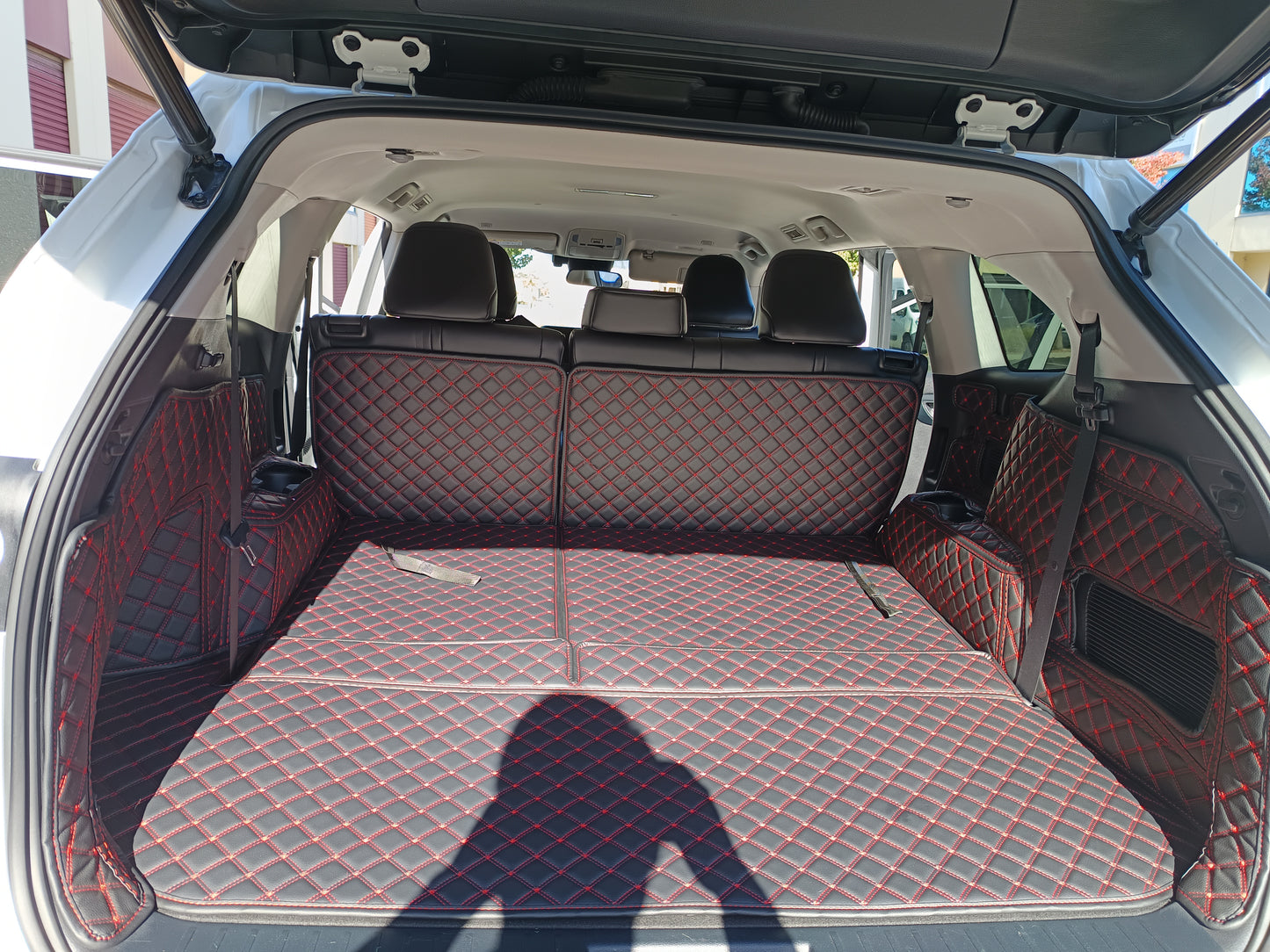 PU leather 3D boot liners for Toyota