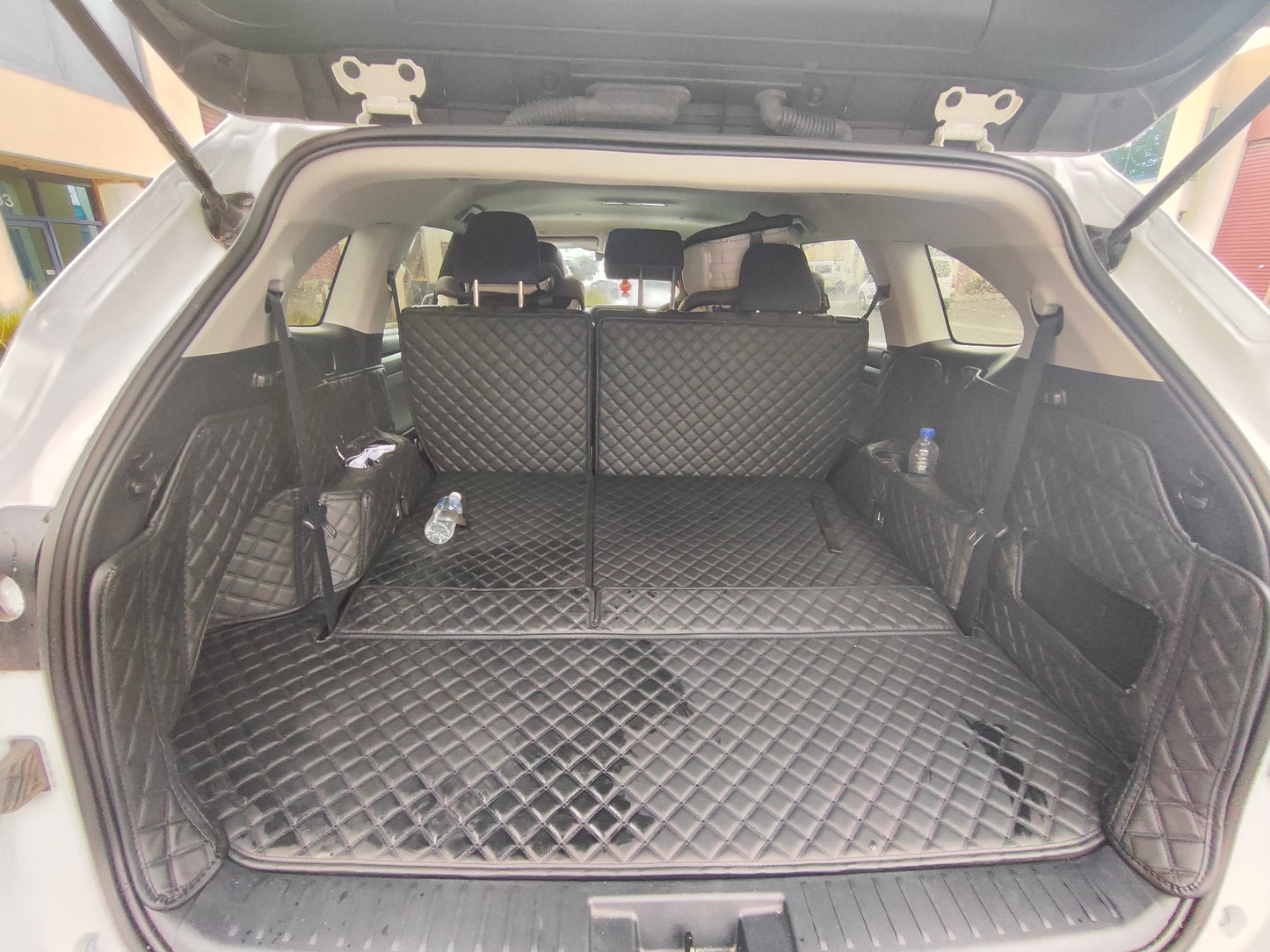 PU leather 3D boot liners for Toyota