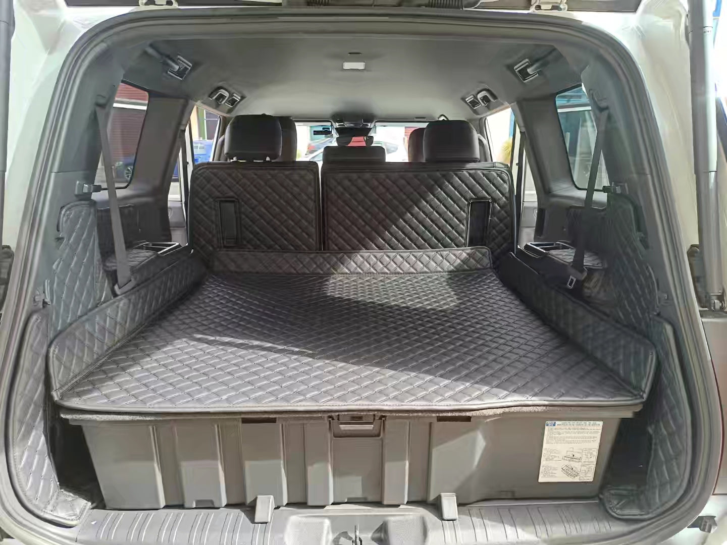 PU leather 3D boot liners for Toyota