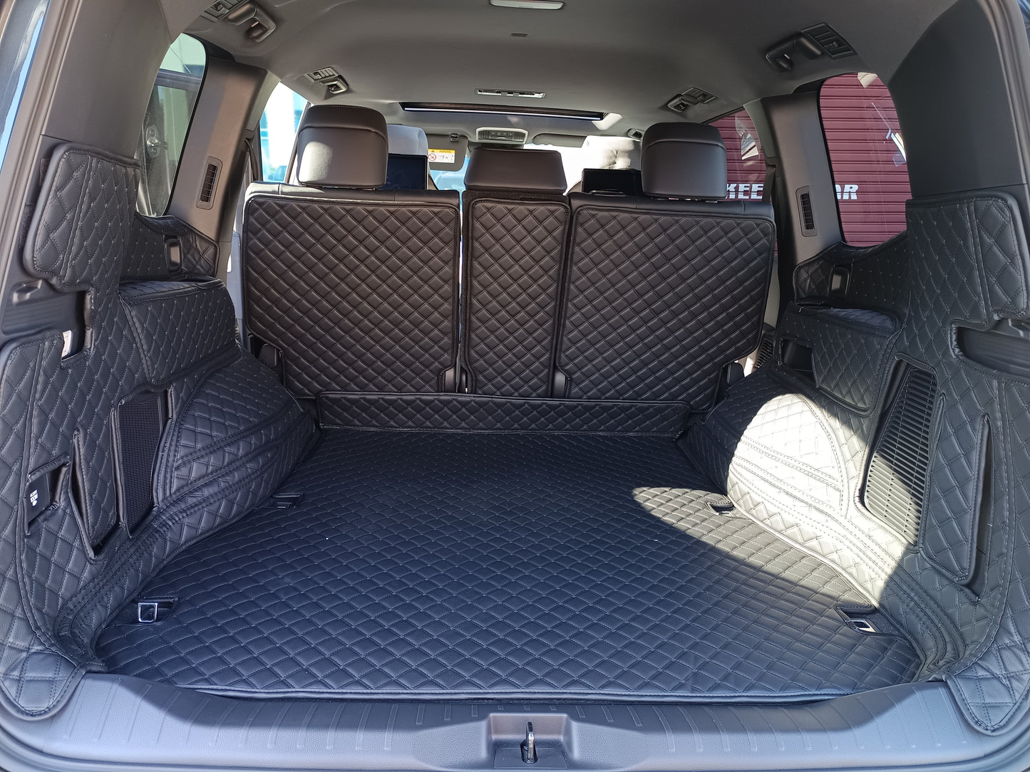 PU leather 3D boot liners for Toyota