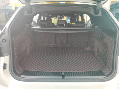PU leather 3D boot liners for BMW